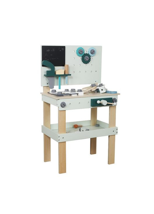 Игровой набор станок детский 242 Голубой с инструментами AVKO (329444459)