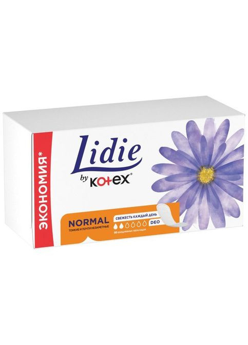 Щоденні прокладки Deo Normal 50 шт. (5029053540214) Lidie Deo Normal 50 шт. (268147012)