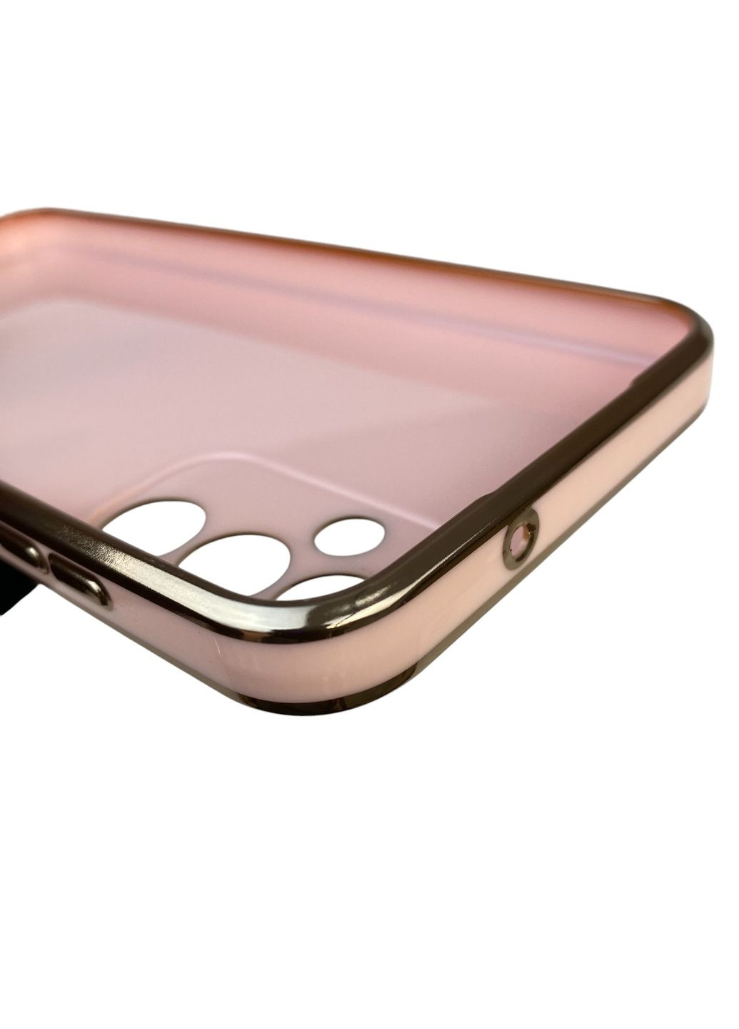 Чехол для Galaxy M14 5G SM-M146 с защитой камеры с золотой окантовкой на самсунг м14 пудровый gs1 Samsung (366234085)