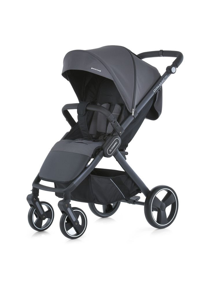 Детская прогулочная коляска DYNAMIC PRO до 22 кг, регулируемая ручка, 3 положения спинки, (ME 1053-3) El Camino (326741207)