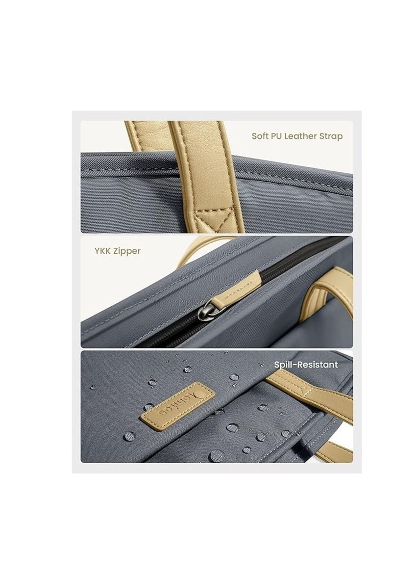 Сумка на плечо женская через плечо для ноутбука шоппер Versatile-T23 Laptop Tote Bag Серый ish Blue 16 Inch/18L (T23L1B1) tomtoc (302009247)