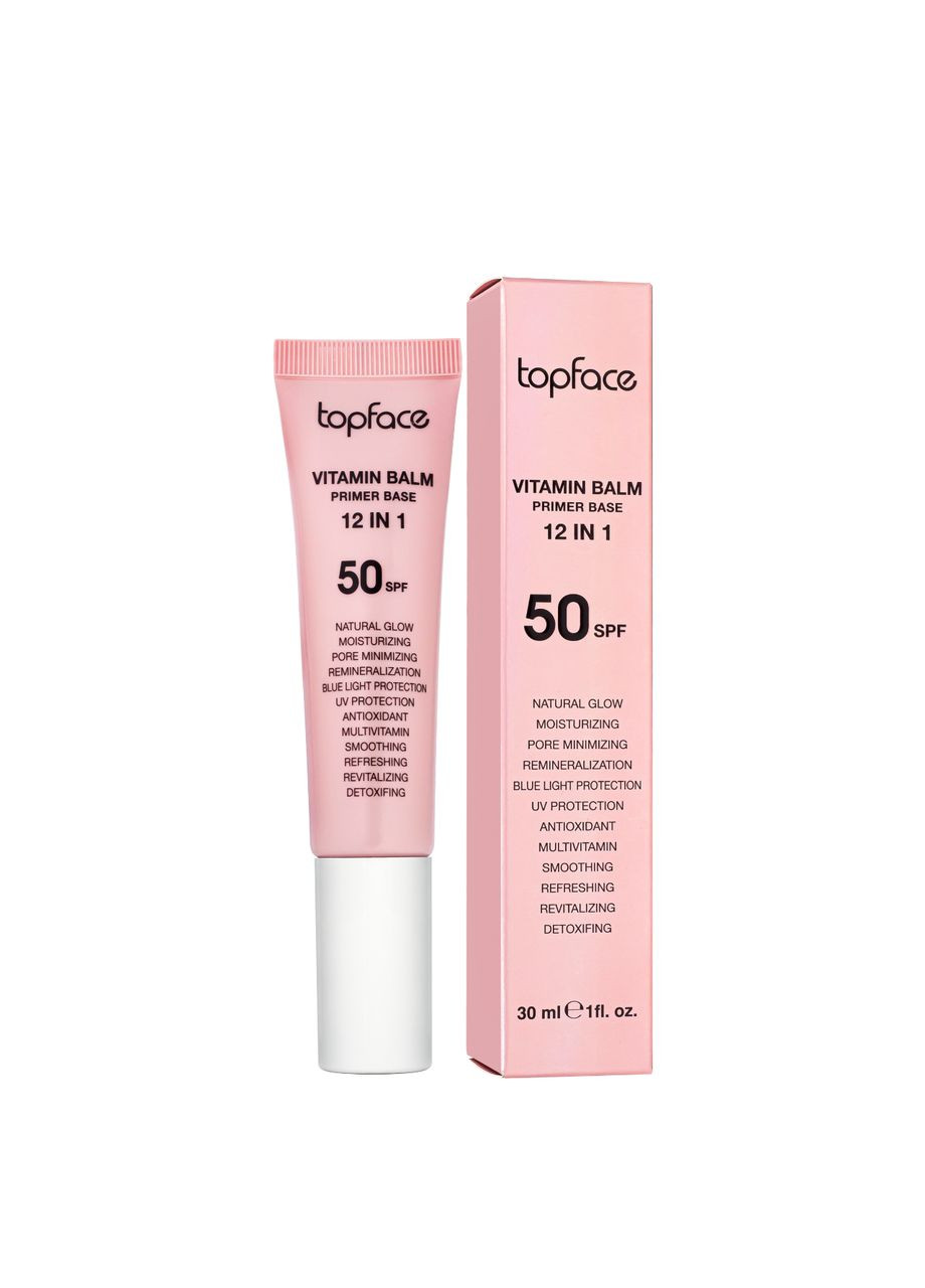 База праймер під макіяж Vitamin Balm Primer Base 12 в 1 30 мл (PT473) TopFace (338426565)