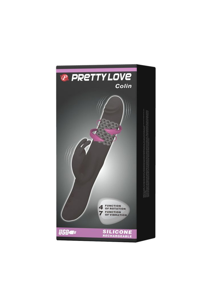 Багатофункціональний вібратор Pretty Love Colin MULTISHOP Baile (341303504)