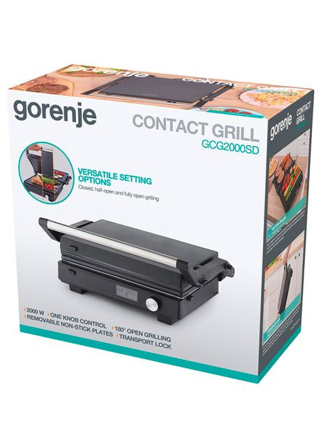 Гриль GCG2000SD Black (744838) Gorenje (330578483)