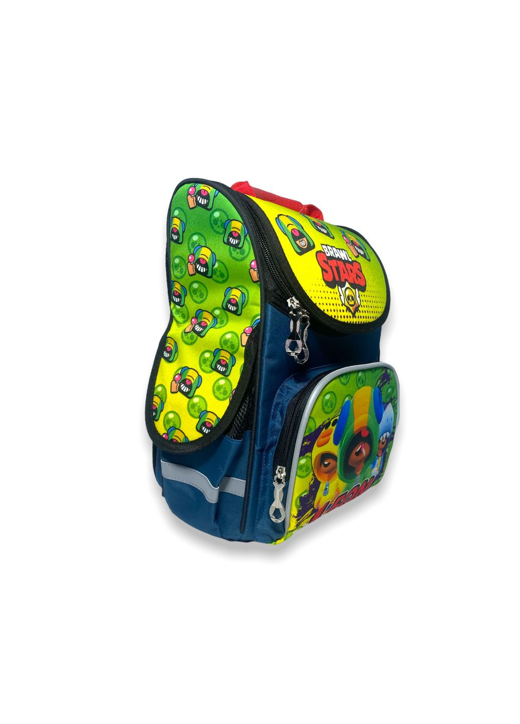 Шкільний рюкзак для хлопчика, 988998, одне відділення розміри: 35*25*13см, синьозелений Space (284337839)