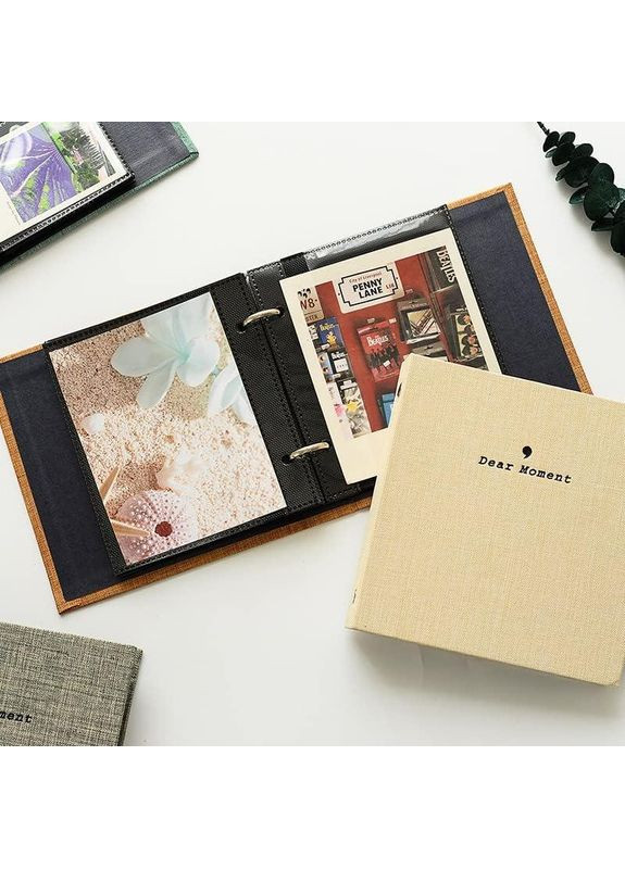 Фотоальбом для Instax Wide 300/210/200/100/Wide EVO/Polaroid 600, "Dear Moment", емкость 50 Fujifilm (365721516)