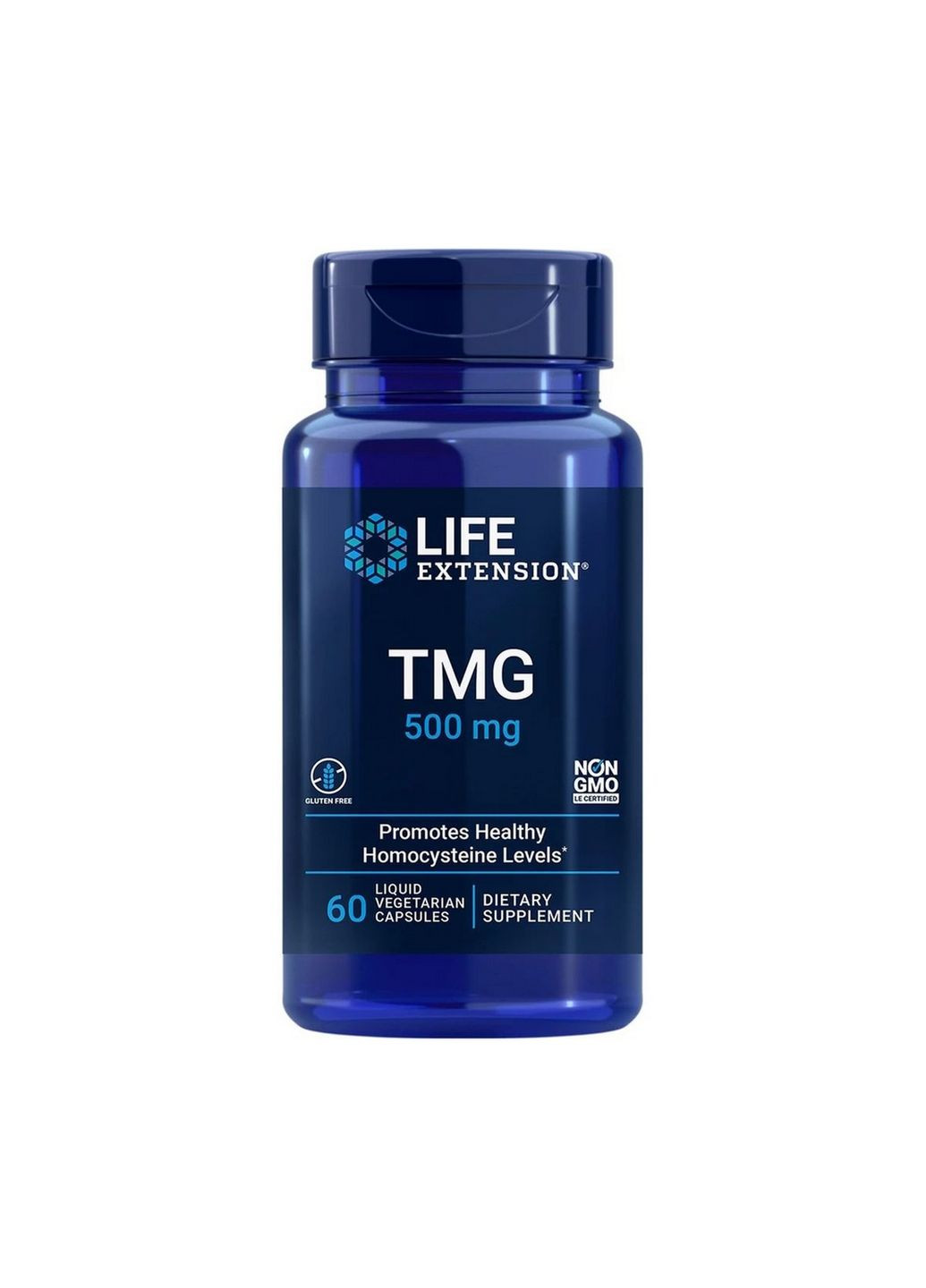 Амінокислота TMG 500 mg, 60 вегакапсул Life Extension (293338124)