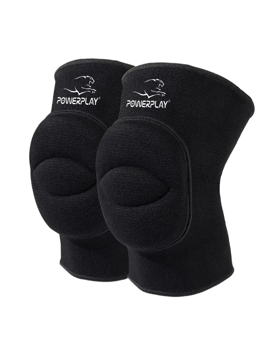 Оригінал! Наколінники PP-8000 Elastic Knee Support (пара) чорні PowerPlay (397585374)