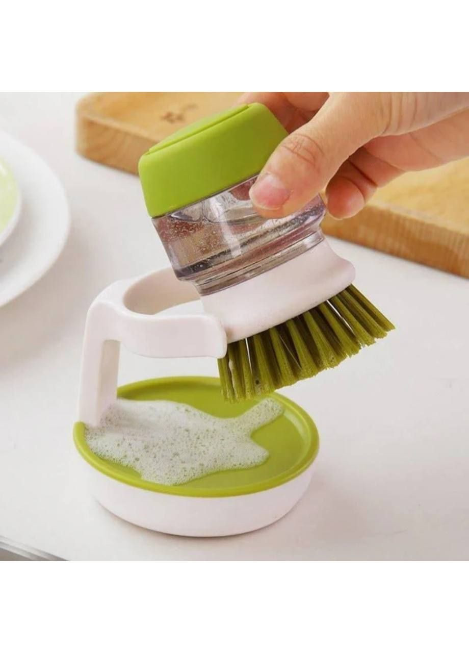 Щітка для миття посуду з дозатором Booster (290049571)