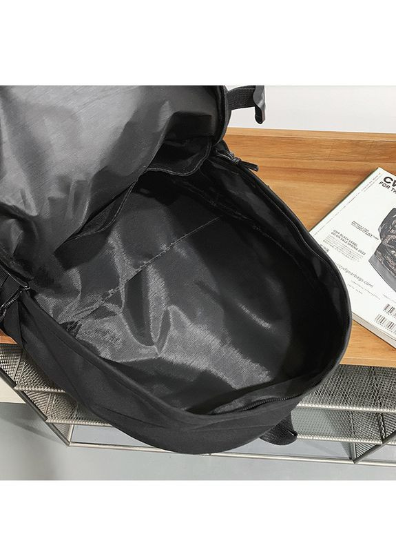 Рюкзак Fashion мужской женский детский школьный портфель черный No Brand (367041097)