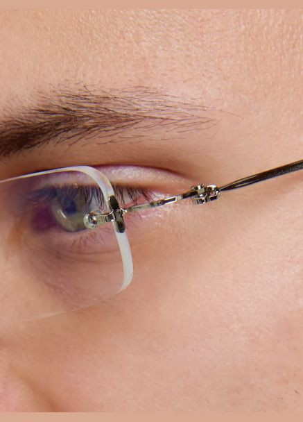 Чоловічі титанові окуляри для зору +2.5 Ralph (333194216)