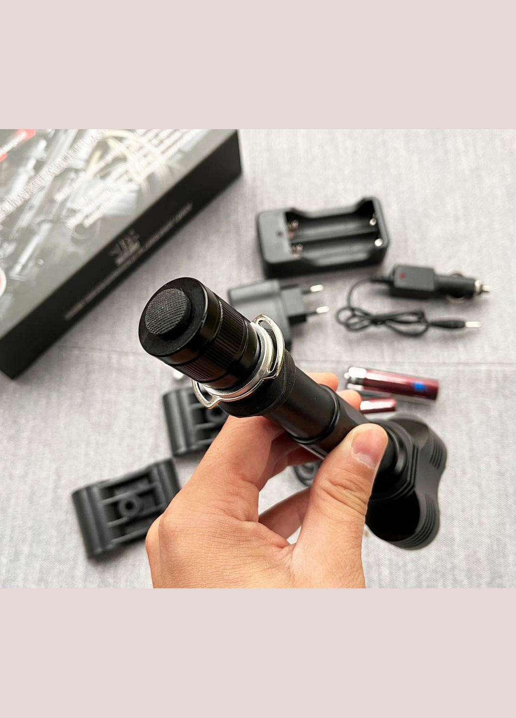 Фонарь аккумуляторный BL-Q2822 2xT6 18650х2 1000 м X-Balog (297332033)