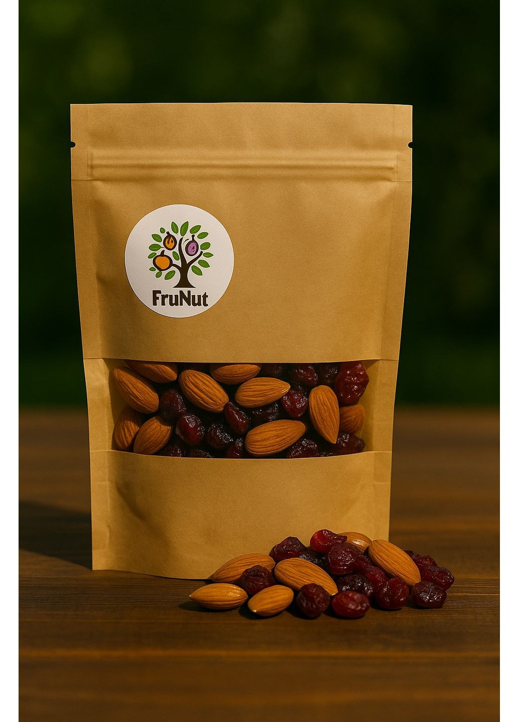 Перекус №2 (Миндаль, Клюква) FruNut (366073066)