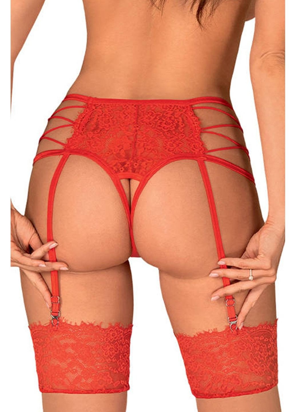 Трусики-пояс с вырезом Rediosa Obsessive (351582766)