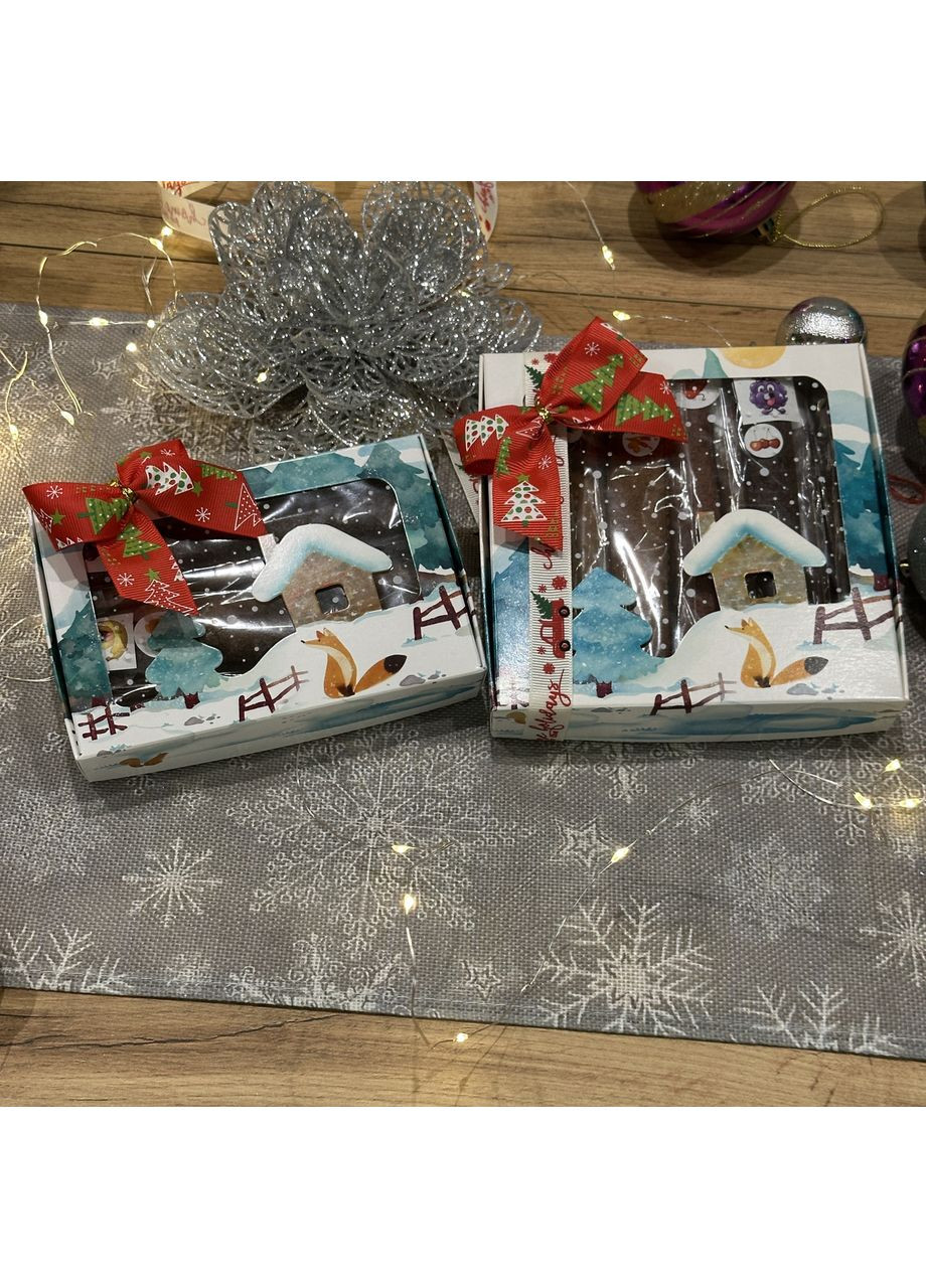 Подарочный набор пастилы "Зимний Домик", 12 вкусов, 250 г No Brand (369975091)