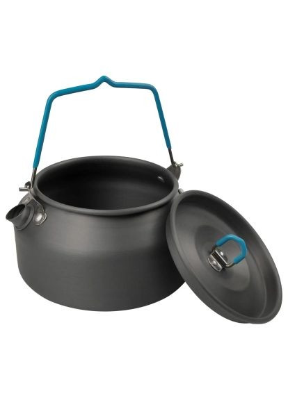 Чайник туристический Kettle Alu 1 л алюминиевый (T-FI-0013-grey) Tribe Kettle Alu 1 л алюмінієвий (366517460)