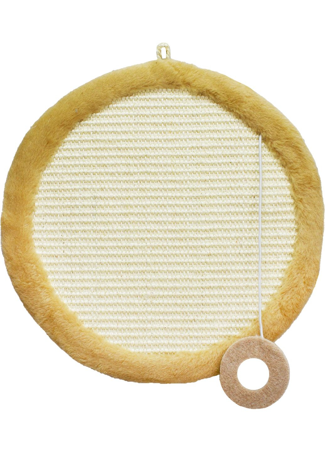 Кігтеточка-килимок "Коло" сезалева 34 x 34 см (4820276190030) Lucky Pet (315492668)