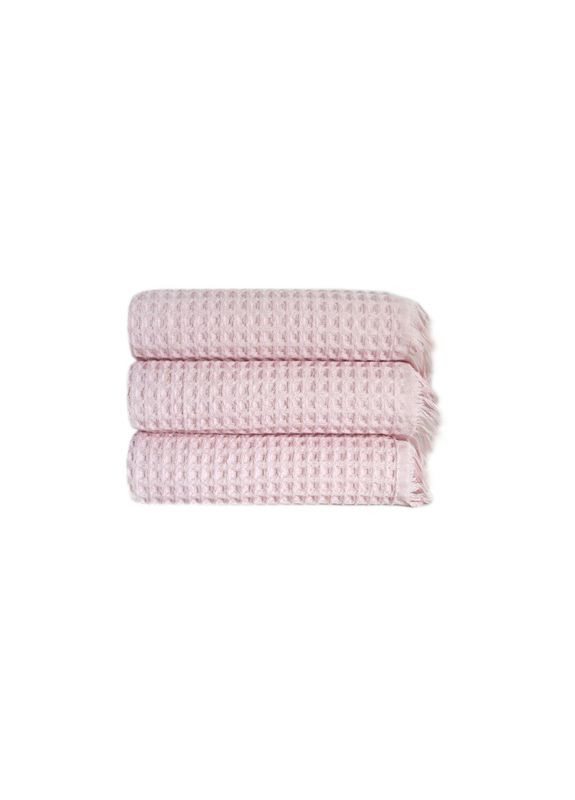 Penelope полотенце - eve waffle pembe розовый 90*150 розовый производство -