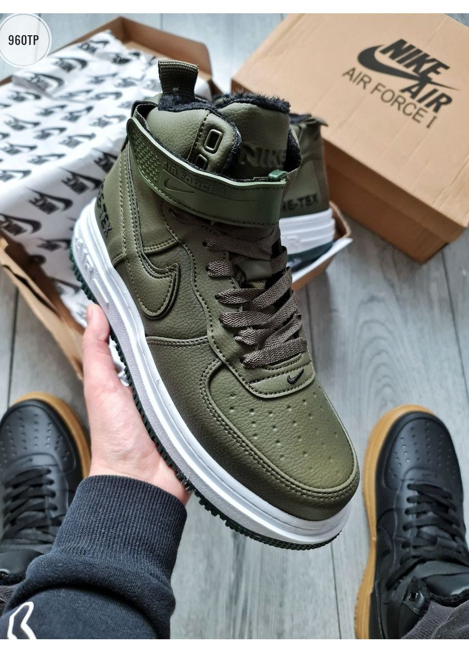 Цветные демисезонные кроссовки мужские nike air force hight найк аир форс 1 премиум No Brand