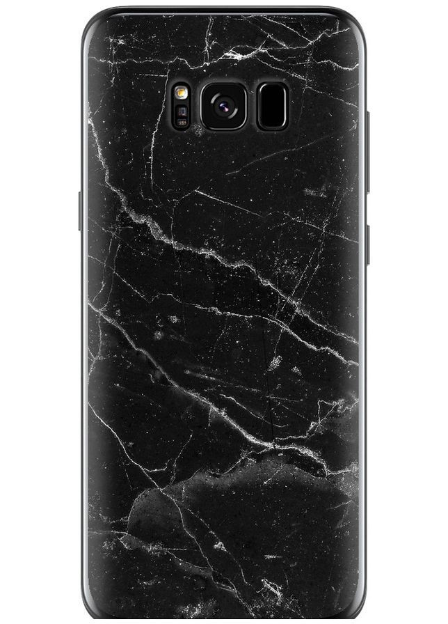 Силиконовый чехол 'Черный мрамор v2' для Endorphone Samsung Galaxy S8 (322859339)