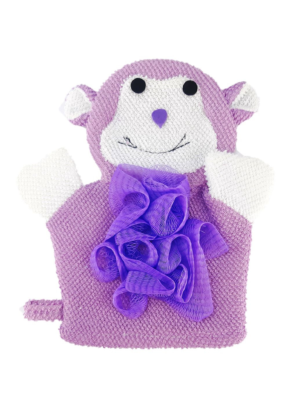 Мочалка перчатка обезьянка No Brand (325442851)