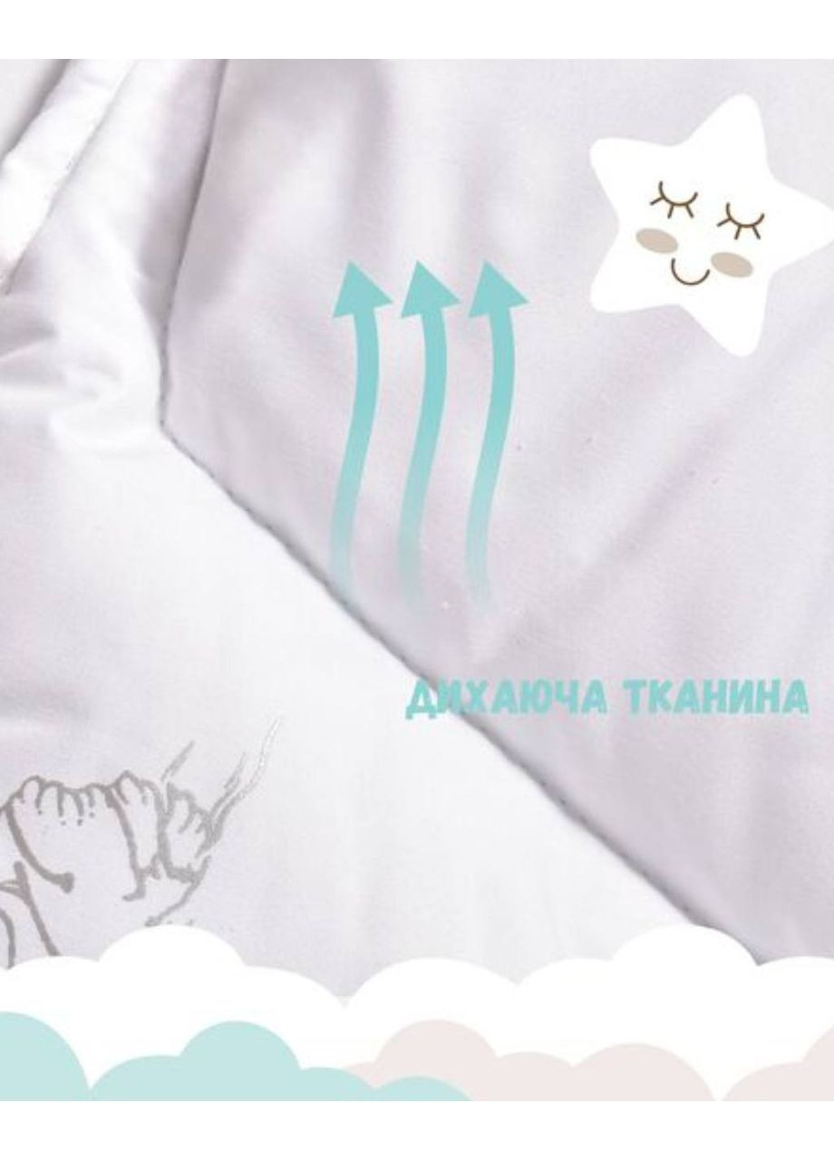 Детский набор одеяло 100х135 см и подушка 40х60 см PAPAELLA Super Soft Classic (370674723)