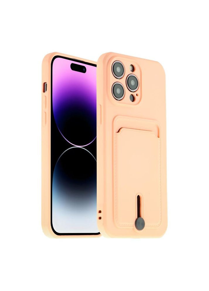 Чехол на Apple iPhone 14 Pro Max / для айфона 14 о макс с карманом для карты Epik (338616441)