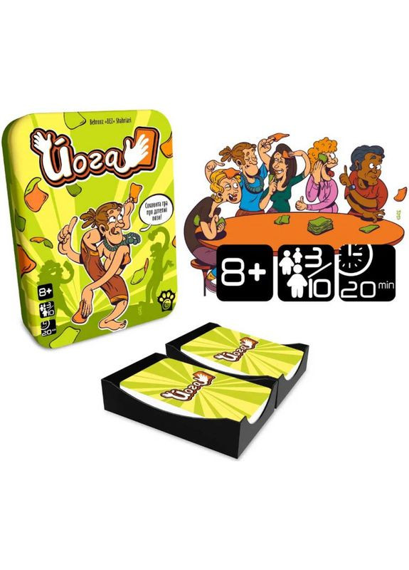 Настольная игра Йога (Yogi) (укр) ( ) WoodCat 211015-LDK (370762531)