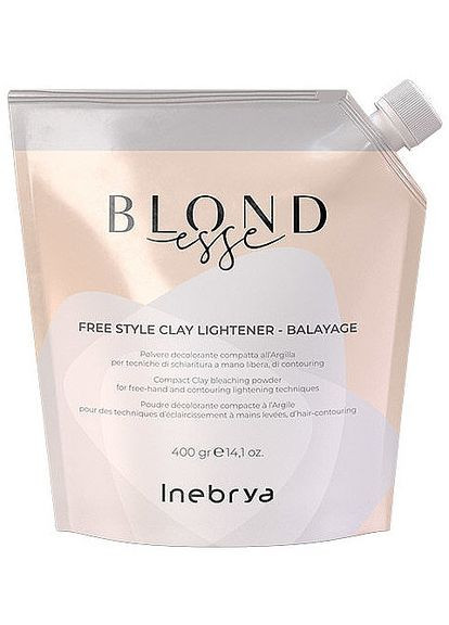 Осветительная пудра Blondesse Free Style Clay Light Balayage 400g (855228-166490) Inebrya (368657906)