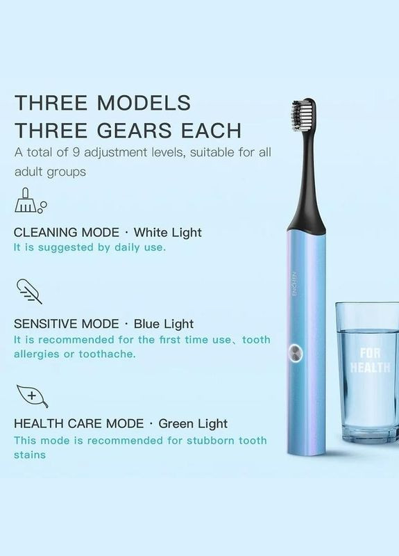 Зубна щітка Aurora T+ B blue Enchen (322701430)