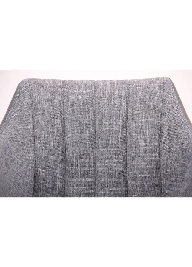 Стілець з підлокітниками Florida чорний/меланж грей/нубук грей (545792) Art Metal Furniture (315144024)