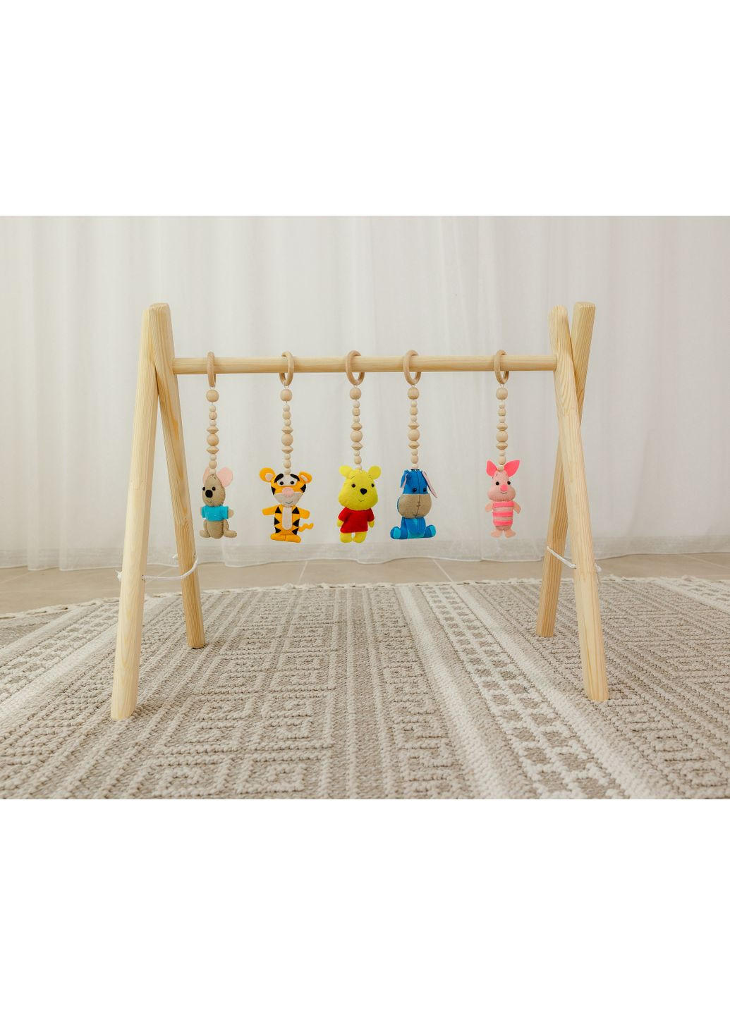 Мобіль дерев'яний підлоговий Бебі Джим XRMASTER Вінні Пух No Brand (350313859)