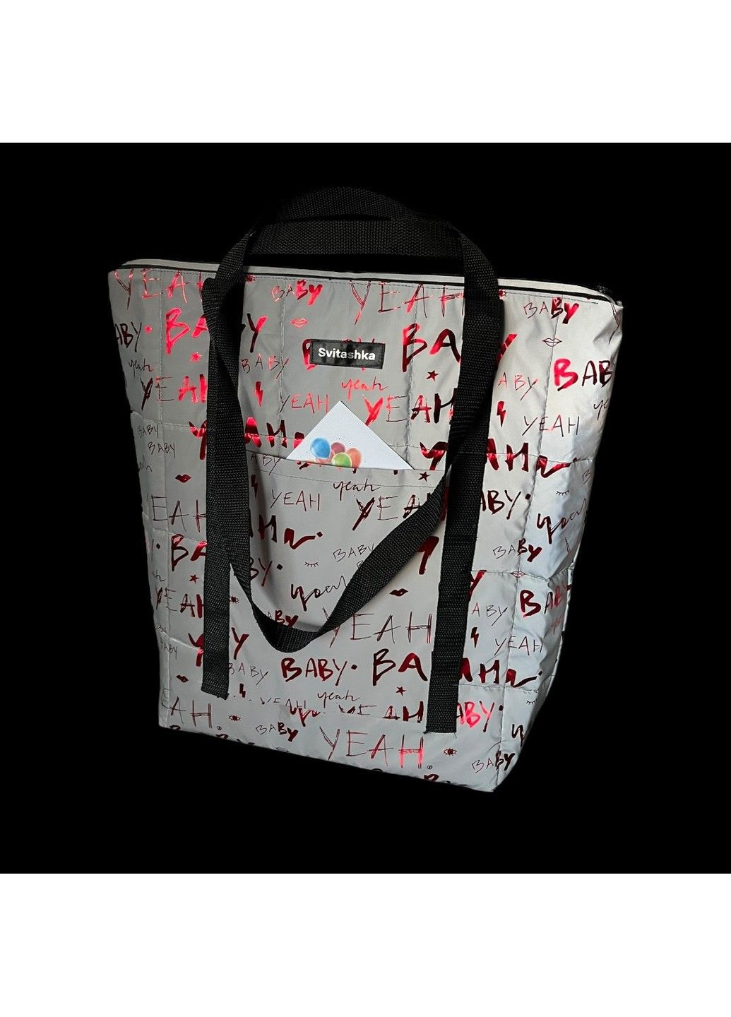 Стеганая женская сумка Svitashka "Красный Бэби" No Brand (315725134)