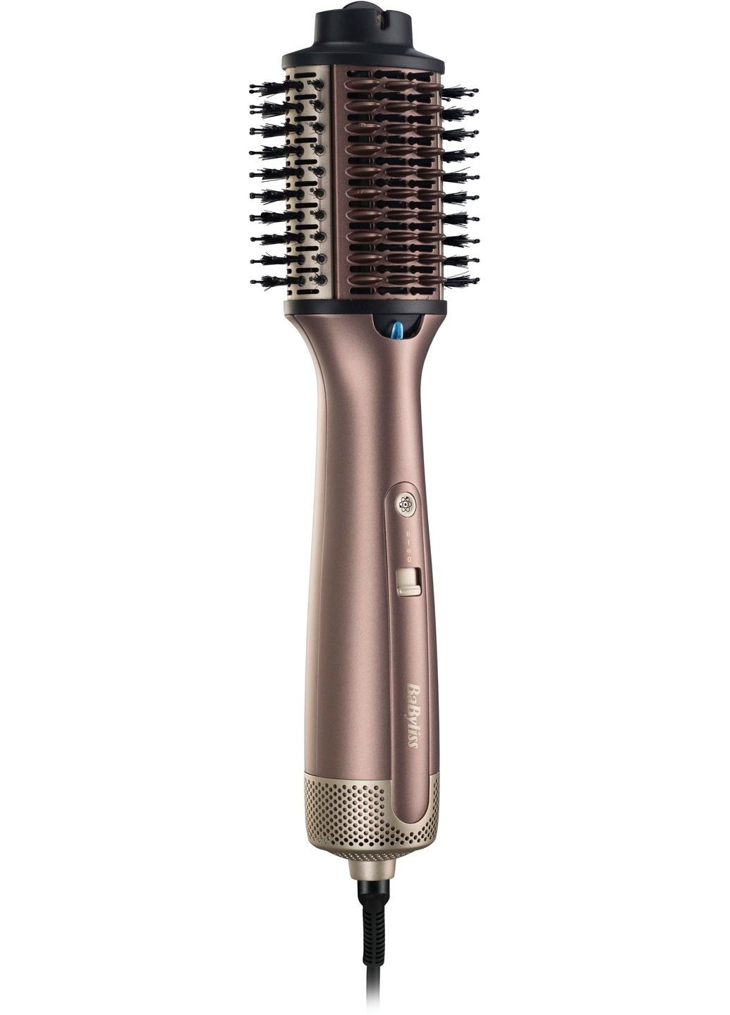 Фен-щітка Air Power Volume, 1000Вт, 2 режими, дифузор, іоніз-я, хол. обдув, кераміка, рожевий BaByliss (330028344)