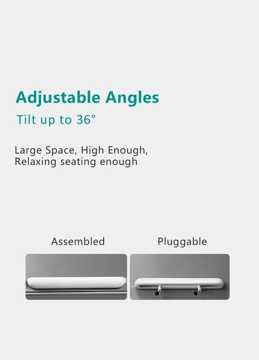 Столик для ноутбука AL33 600×330 Grey, Laptop Table VHG (334305189)