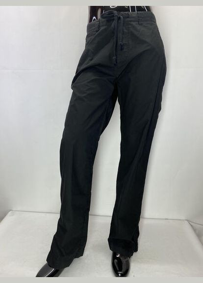 Черные спортивные демисезонные прямые брюки Ralph Lauren