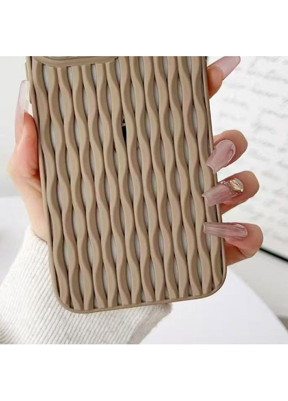 Чехол на Apple iPhone 15/ для айфона 15 ТПУ плетеный Epik (360635547)