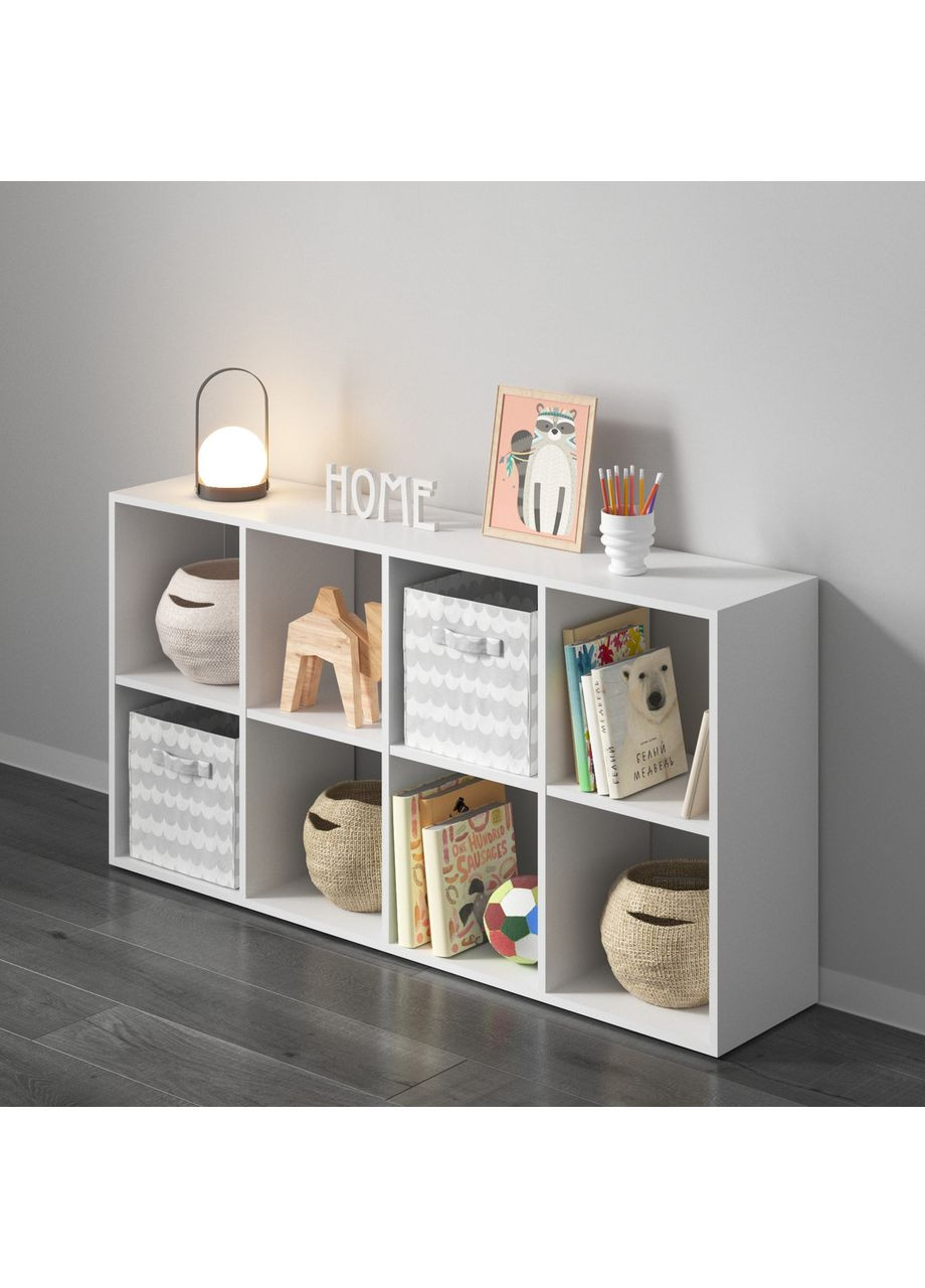 Стелаж для книг, стелаж для дому на 8 комірок M-10 VAYS (373315126)