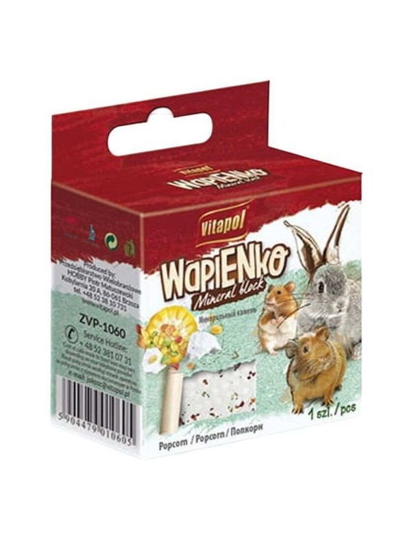 Мел с попкорном для грызунов Wapienko - 40 г Vitapol (327071028)