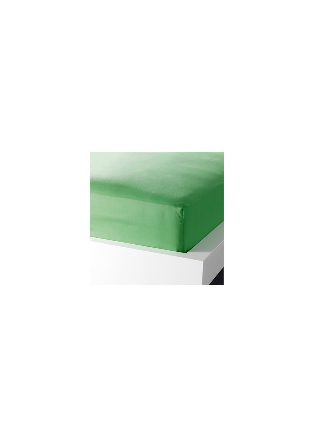 Простыня натяжная зеленая 160х200, IKEA (277965005)