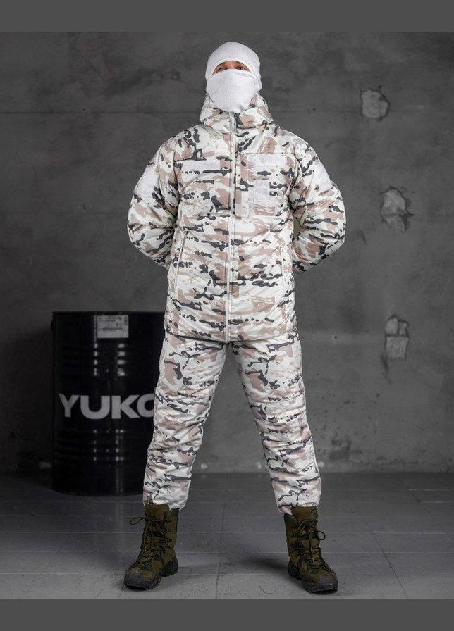 Зимний тактический костюм маскировочный ARCTIC 3XL No Brand