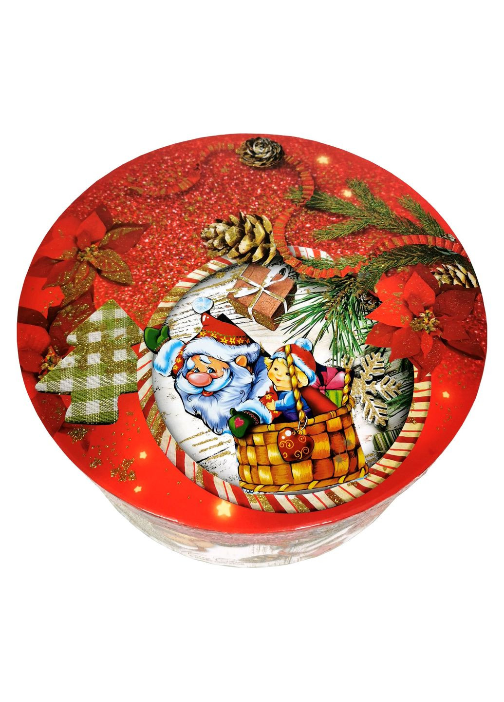 Подарунок №44/1 "Святковий Шедевр", 2,5 кг, 28Х28Х14 см Унікальна цукерка (372656357)