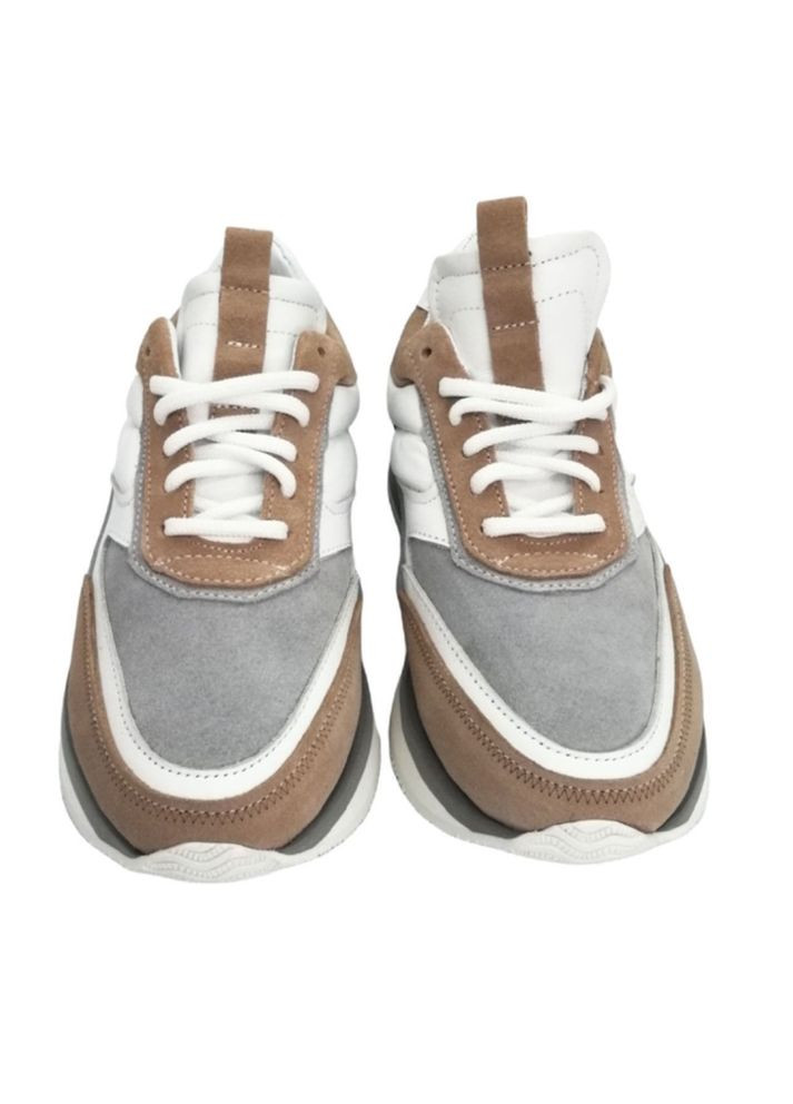 Цветные кроссовки (р) кожа/нубук 0-0-1-1-3577 Masheros