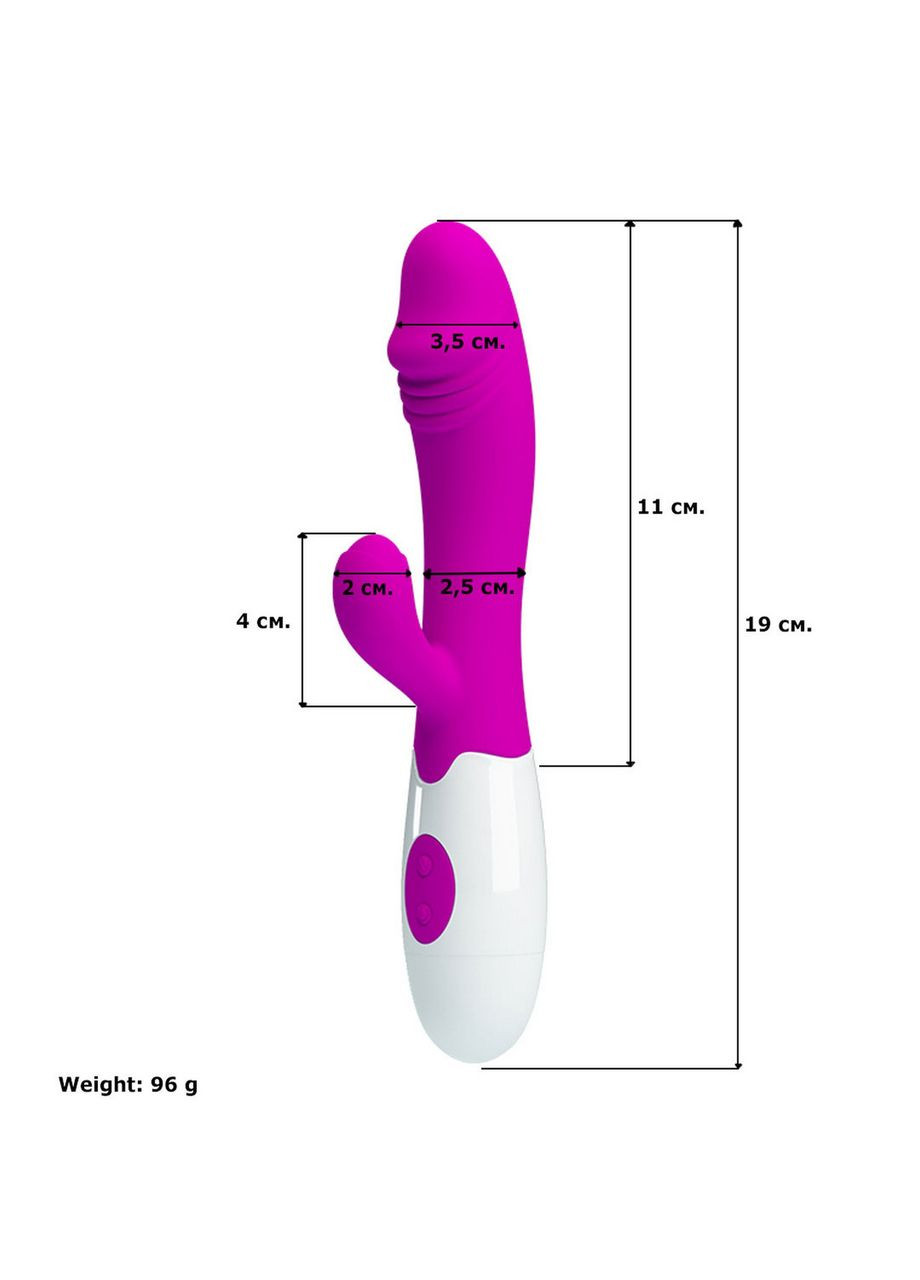 Вібратор зі стимуляцією клітора Rabbit для вагінально-кліторальної стимуляції China (317747571)