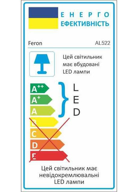 Светодиодный светильник AL522 9Вт 4000K Feron (361068303)