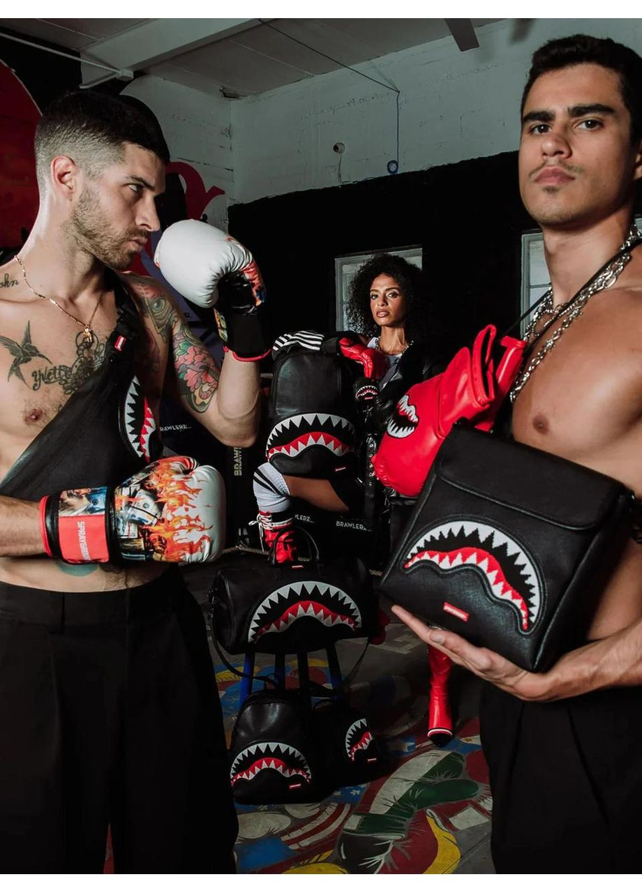 Сумка ст. 8026, Fly knit mouth messenger sling Sprayground (367982503)