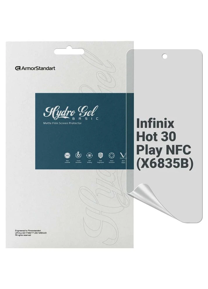Защитная пленка Matte гидрогелевая для Infinix Hot 30 Play NFC (X6835B) (ARM68976) ArmorStandart (328920334)