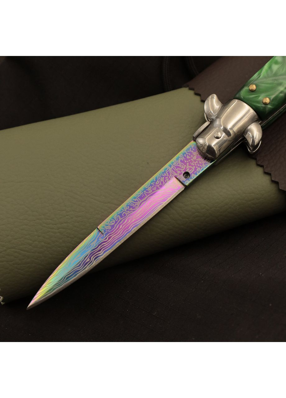 Нож стилет AKC Spydy Green Chameleon (361148884)
