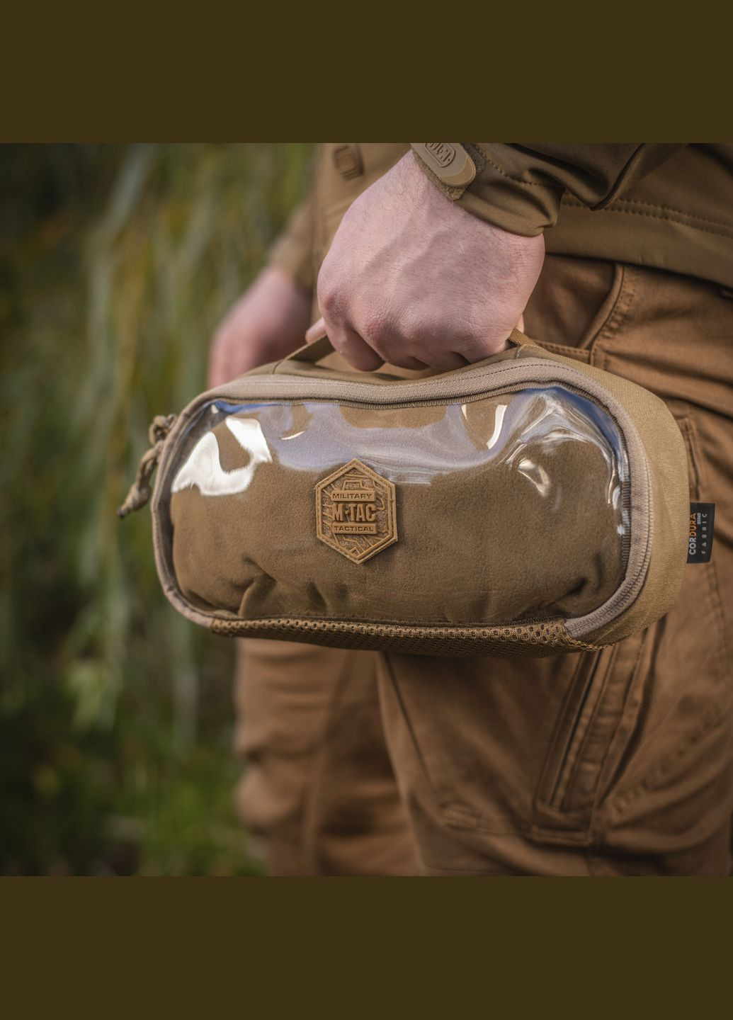 Органайзер утилитарный прозрачный Elite Medium Gen.II Coyote M-TAC (303261529)