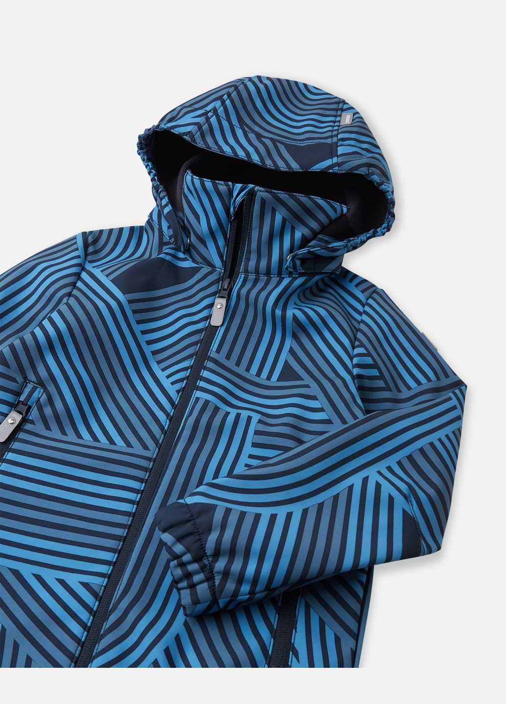 Темно-синяя демисезонная куртка softshell Reima Kuusela